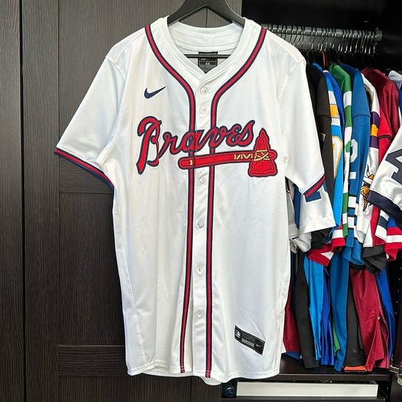 Matt Olson Atlanta Braves Nike Home Elite Player Authentic 2024 Jersey - White - Picture 1 of 7